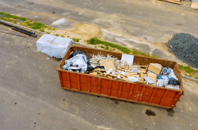 Container for Debris: Construction debris; Emergency Work