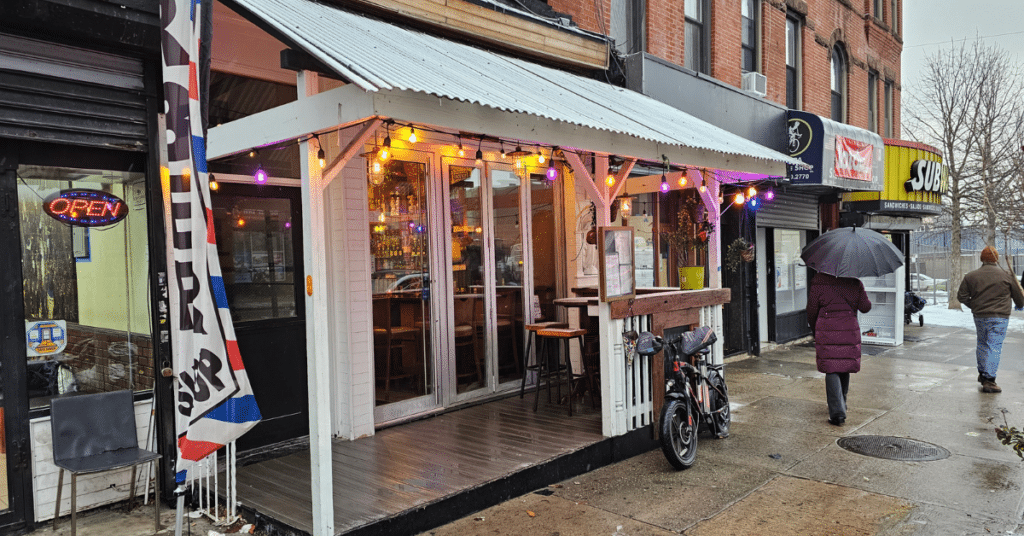 Sidewalk Cafe in Brooklyn