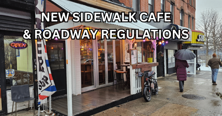 Navigating New 2024 Sidewalk Cafe Regulations