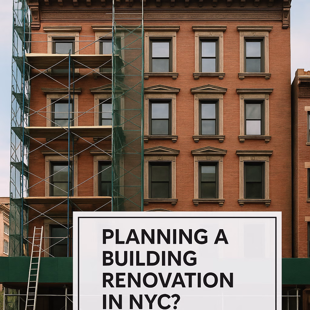 NYC BUILDING RENOVATION PERMITS